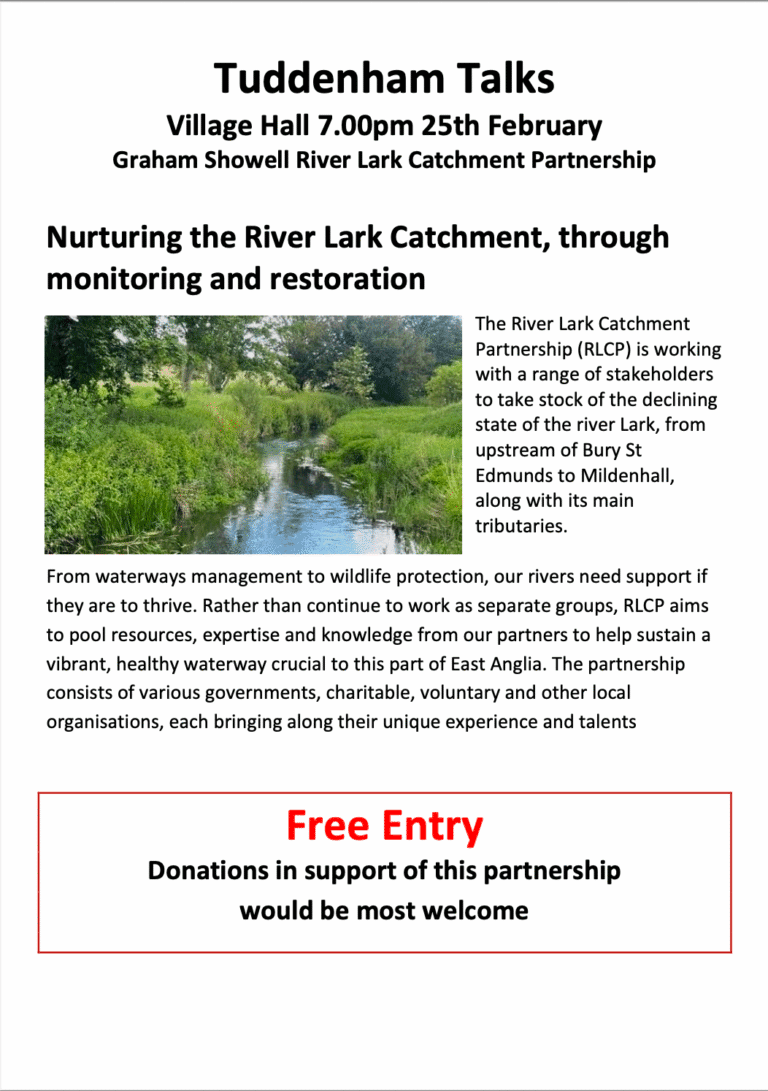 Tuddenham St Mary Village Hall